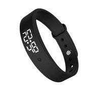Vibrating Wrist Alarm - Clock Activity Tracker Reminder Band | Silent Digital Wristband Timer Design Rechargeable Fitness Reminder Watch for Medication, Drinking, Travel, Adults, Teens