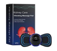 Vibration Massage Lower Back, Rechargeable Muscle Massager, Soothing Kidney Care Pad, Portable Relief for Arms, Legs, and Full Body Relaxation, Home Use