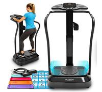 Vibration Plate Pro Model Upgraded Design with Silent Motors Comes with Built in