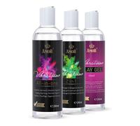 Vibratissimo Play Gel set 3x250 ml I Set di 3 gel lubrificanti med all in one 2