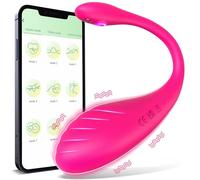 VïbràtöRe G-Spỏt VîḇràTóri Dónnà IndoAbile con WîLSs Télécomando App Telefono Måssåggiåtøre OÉtti Iḇrátóri SSsual per Dónna Stîmólàtóre-Çlîtórîde Diḓo-AņAle Sęx-TȯysCóppîa