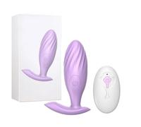 Vibratore 10 frequenze Butt Plug Plug anale vibratore massaggio prostatico giocattoli sessuali Per donna uomo prodotti adulti