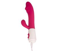 Vibratore, 18,5 cm, vibratore a forma di coniglio, 10 modalità di vibrazione