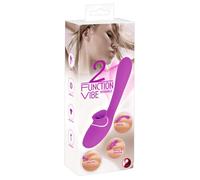Vibratore Ricaricabile You2Toys Multifunzione per Clitoride e Vaginale (Viola)