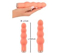 Vibratore a sfere in silicone mini dildo vibrante vaginale e anale fallo piccolo