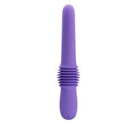 VIBRATORE A SPINTA RICARICABILE IN SILICONE FALLO VIBRANTE VAGINALE PER DONNA