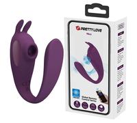 VIBRATORE A U CON APP STIMOLATORE VAGINALE ASPIRATORE TOYS CLITORIDEO A DISTANZA