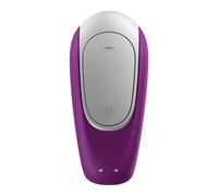 VIBRATORE A U PER COPPIA STIMOLATORE IN SILICONE UOMO E DONNA CON TELECOMANDO
