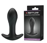 Vibratore Anale Butt Plug in Silicone Ricaricabile con Cavo USB per Uomo o Donna