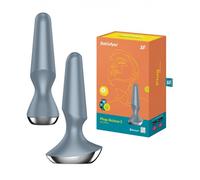 Vibratore anale con app dilatatore vibrante ricaricabile plug butt in silicone