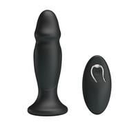 Vibratore Anale Ricaricabile con Telecomando MR. PLAY (Nero)