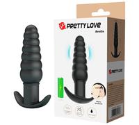 Vibratore Anale in Silicone Plug Massaggiatore Stimolatore Uomo Donna 11 cm