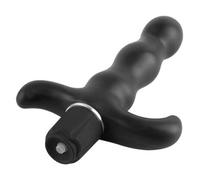 vibratore anale nero stimolatore per prostata vibromassaggiatore maschile black