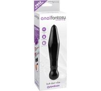 vibratore anale nero stimolatore per uomo e donna plug vibrante anal black