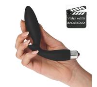 Vibratore anale per uomo stimolatore prostata vibrante in silicone prostatico