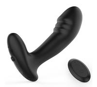 Vibratore Anale Plug Analesex xxl, Plug Analesex Toys U mo, SexToys Plug-Anale-Da-U mo Butt-Plug Vibratore Stimolatore Pr st toco V br tor p r-U mo S xt ysd nna11.5cm)