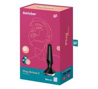 Vibratore Satisfyer Plug Ilicious 2 - Nero