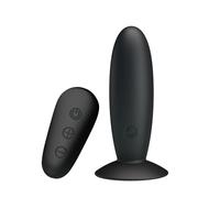 MR PLAY - PLUG ANALE CON TELECOMANDO VIBRAZIONE NERO
