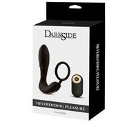 vibratore anale silicone stimolatore prostatico con anello fallico e telecomando