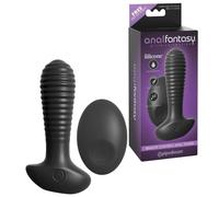 Vibratore anale uomo stimolatore prostata dildo vibrante fallo nero in silicone