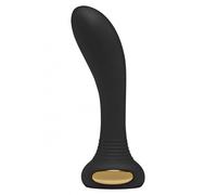 Vibratore anale Vaginale in silicone dildo fallo nero vibrante zara ricaricabile