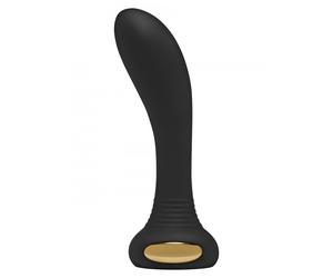 Vibratore anale Vaginale in silicone dildo fallo nero vibrante zara ricaricabile