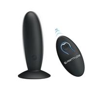 Vibratore Anale Wireless con Telecomando a Distanza, Plug Vibrante in Silicone