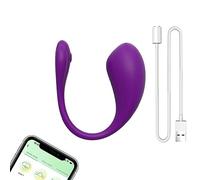 Vibratore APP di controllo a lunga distanza Sfere vibranti per uova vibranti Giocattoli sessuali di vibrazione del punto G del vibratore Bluetooth da donna indossabili