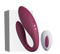 Vibratore App telecomando vibrante uovo a forma di U indossabile doppio vibratore stimolatore del vibratore del punto G giocattoli del sesso del masturbatore