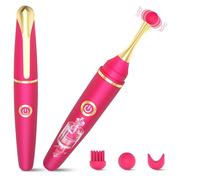 Vibratore bambina femminile adulti giocattoli sessuali per le donne, 4 in 1 spruzzare vibratore con 10 modalità punteggiare il clitorale G-Spot dildo capezzolo stimolatore alta frequenza mini
