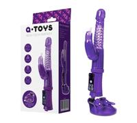 Vibratore Base a Ventosa Stimolatore Clitoride Punto G Silicone USB Impermeabile