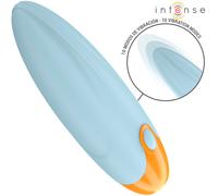 Vibratore Bullet Intense Mike - 10 Modalità, 11 cm, Blu