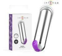Vibratore Bullet Ricaricabile Intense Karen - Argento