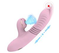 Vibratore bunny Pulsy Dildo sù e giù massaggio intimo sexy stimolante pulsante