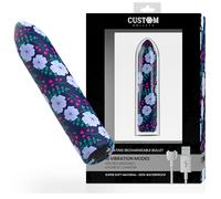 Vibratore clitoride Custom Bullets mini fiori