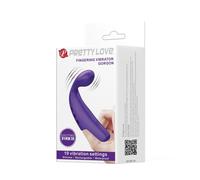 PRETTY LOVE GORGON VIOLA VIBRATORE DA DITO IN SILICONE PER STIMOLAZIONE DONNA