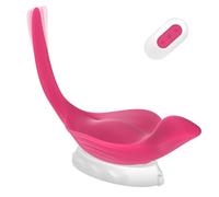 Vibratore clitoride indossabile per le donne, silenzioso Butterfly Panty Massager Giocattoli sessuali con telecomando (Mei Hong)