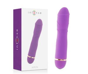 Vibratore Clitoride Intense Airon - Silicone, 20 Velocità, Lilla