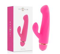 Vibratore Clitoride Intense Boral - Silicone, 20 Velocità, Rosa