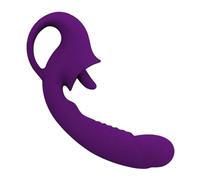 vibratore Clitoride, leccata di lingua, vibratore, vibratore, altalena, pompino, leccata, giocattolo erotico per donne