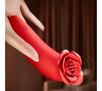 Vibratore Clitoride Sexytoysys Coppia - Vibrator da Dito Stimolatore Clitoride e Capezzoli, Vibratore Piccolo con 10 Modalità Vibrazione, Toys Sessuali per Donna Uomini Coppie