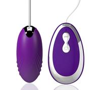 Vibratore clitorideo viola a forma di proiettile, vibratore per clitoride punto G, vibratore stimolatore per il clitoride vibratore per uova da proiettile giocattolo del sesso per adulti vibratori a