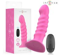 Intense Cindy Spiral Design Vibrator with Remote L Pink