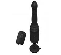 Vibratore con ventosa fallo liscio vibrante anale dildo in silicone realistico