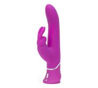 Stimolatore Happyrabbit Power Motion - ricaricabile, impermeabile, con asta clitoridea (viola)