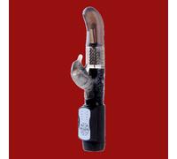 Vibratore coniglio vibrante rotante toys DILDO ANALE VAGINALE SEXY