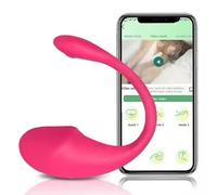 Vibratore Controllabile da App - Stimolatore Vaginale Donna con 10 Modalità, Ricaricabile USB, Silenzioso, Impermeabile, Silicone Medico - Sex Toy a Distanza PassioneSegreta