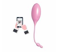 vibratore Controllo APP wireless Vibratore per uova vibranti Mutandine indossabili Vibratori G Spot Giocattolo sessuale Per Donne