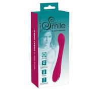 Vibratore Curvo per Punto G e Punto P - 12 Modalità di Vibrazione Sweet Smile