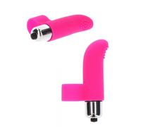 Vibratore da dito in silicone mini stimolatore anale vibrante massaggio vaginale